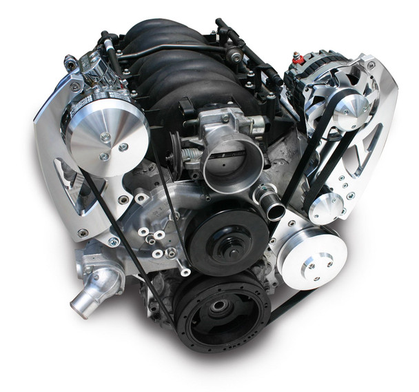 Chevy LS All Inclusive High Mount Serpentine System
