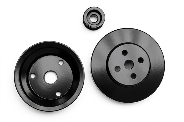 1988 - 1991 Chevy Corvette Small Block Serpentine Power & Amp Series Pulley Kit