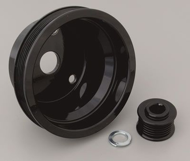 1988 - 1992 Small Block Chevy Power and Amp Series Pulley Kit [Factory Replacement]