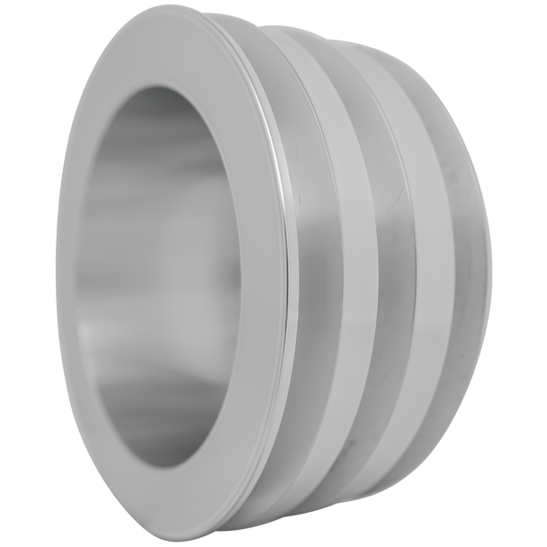 Small Block Ford V-Belt Crankshaft Pulley (3V), Clear