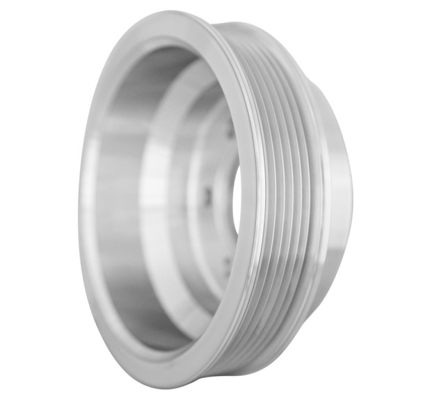 Dodge Magnum 3.9 ('91-97), 5.2 & 5.9. ('00-03) Serpentine Crankshaft Pulley, Clear