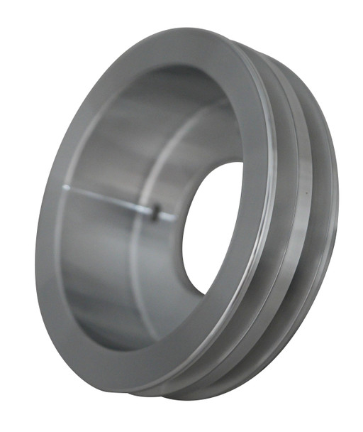 Pontiac V-Belt Crankshaft Pulley, Clear, Angle