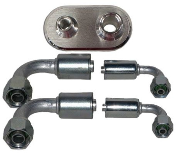 Bulkhead AC Only Fitting and Hose Fittings