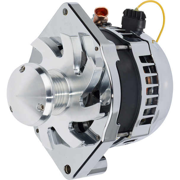 GM 10SI 320 AMP 1 Wire Chrome Alternator