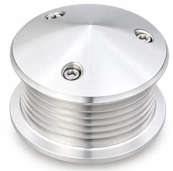 6 Ribbed Serpentine Idler Pulley with Cover