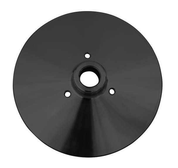 Ford Saginaw Press Fit Power Steering V-Belt Pulley, Black, Face