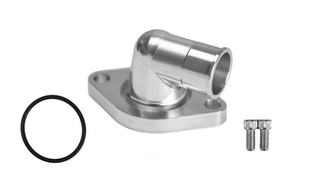 Small Block Ford 90° Thermostat Housing (Polished)