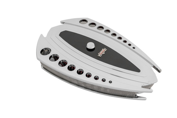 Revolver Grande Billet Air Cleaner, Clear, Left