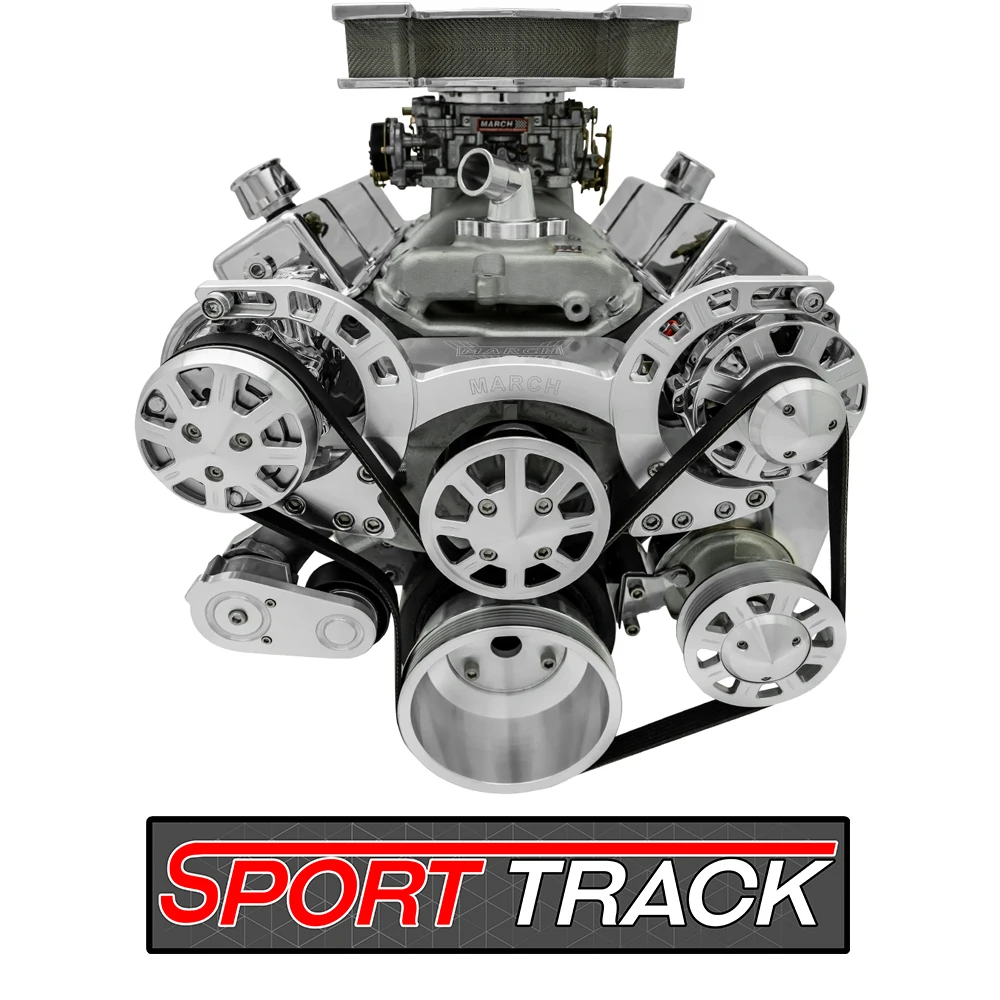 Big Block Chevy Sport Track all inclusive serpentine system