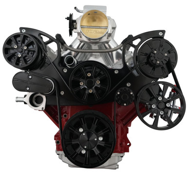 All Inclusive Chevy LS Evolution Serpentine System | March Performance