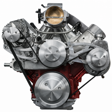 Chevy LS Reverse Rotation Serpentine Kit | March Performance