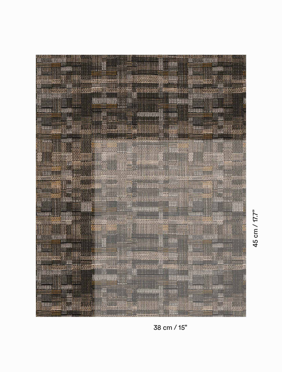 Light and shade on a Modernist checkerboard Untitled 1948