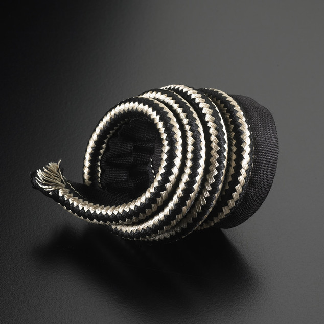 001|Ivory, Black, White