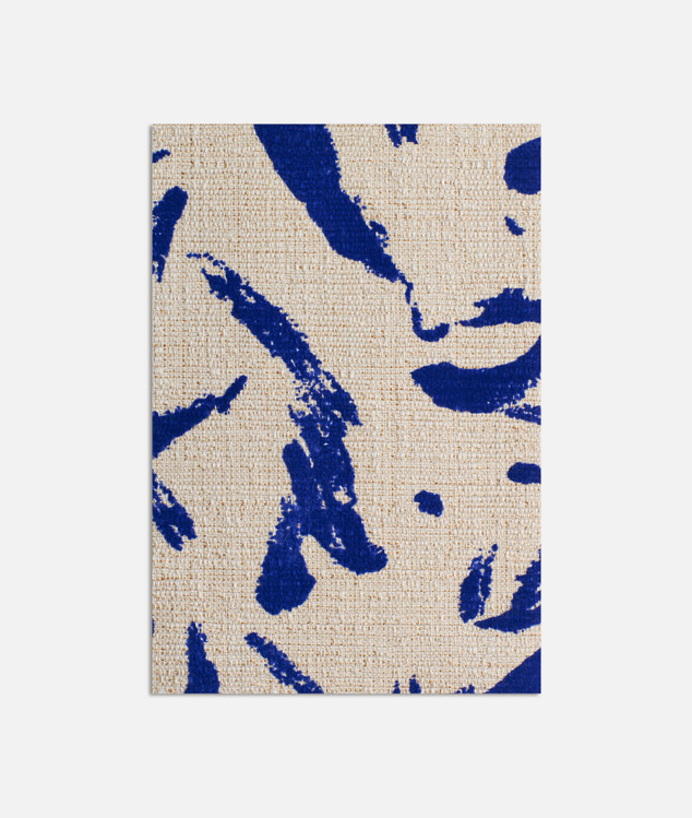 001|Blue, Ivory