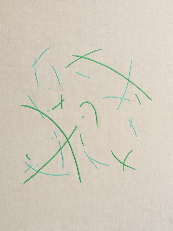 001|Ivory, Green