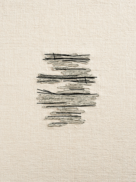 002|Ivory, Metal, Black