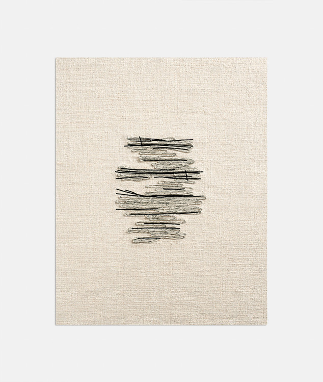 002|Ivory, Metal, Black