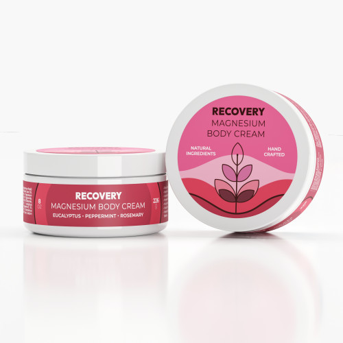 Recovery Magnesium Body Cream – Eucalyptus • Peppermint • Rosemary