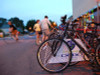A great way to store a large amount of bikes A great way to store a large amount of bikes