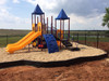 Ditch Plains Spark Playground Structure (with alternate roof option) Installed at Council Ridge HOA in Edmond, OK - See portfolio for more images