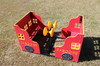 Infinity Express Caboose in Red and Yellow