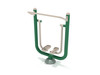 Single Station Sky Walker - Sand Dollar Rails/Rainforest Green Posts