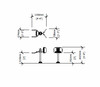 Double Station Back Massage Dimensions