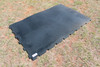 The Gaga Pall Pit rubber flooring comes in 48" x 72" size tiles that interlock together to create custom sized rubber flooring depending on what size pit you purchase.