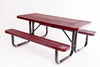 6' Rectangular Table Expanded Metal