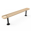 Rectangular Bench Without Back - Surface Mount and Expanded Metal Options