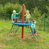 Bird's Nest Mini Treehouse (grass surface shown NOT approved safety surface)