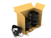 Infant bucket seat can come in 6 cont boxes for easy bulk purchasing