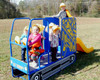 Lil Dumpy Slide has different activities to keeps kids happy