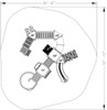 Arrow Play Structure - 2D