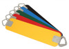 Belt seat color options in yellow, red, green, blue or black