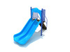 Sky Blue Plastics, Cobalt Blue Posts and Rails