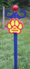 Pet Parking Post in Red