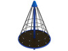 Starship Orbiter 3D Climber - Cobalt Blue Post/Black Rope