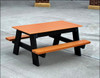 Frog Furnishings Small Childs Outdoor Picnic Table