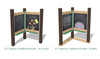 Double Magnetic Chalkboard