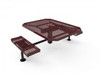 2 Seat - Expanded Metal - Surface Mount