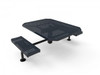 2 Seat - Punched Steel - Surface Mount
