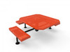 3 Seat - Punched Steel - Surface Mount