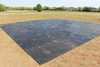 15' Pit- 15 tile pieces- When interlocked together it creates a 19'-8" x 17'-9" rubber floor
20' Pit- 24 tile pieces- When interlocked together it creates a 23'-8" x 23'-8" rubber floor
26' Pit- 35 tile pieces- When interlocked together it creates a 27'-7" x 29'-6" rubber floor