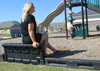2by2's one-of-a-kind, innovative, patented Border Bench is designed to seamlessly complement Border Timber projects by providing immediate seating solutions. 