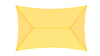 Two Post Hip Shade - Top View