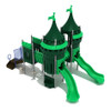 Jade Paradise Castle Spark Playground Structure - Front
