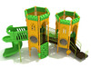 Fort Arthur Castle Spark Playground Structure - Back 