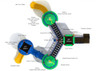 Narrow Passage Castle Spark Playground Structure - Top