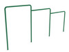 Triple Uneven Agility Bars - Rainforest Green
